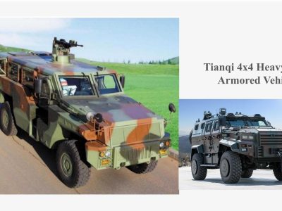 4×4 Mine-Resistant Armored Vehicle