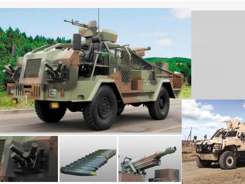 Tiansheng 105mm Mobile Artillery Vehicle